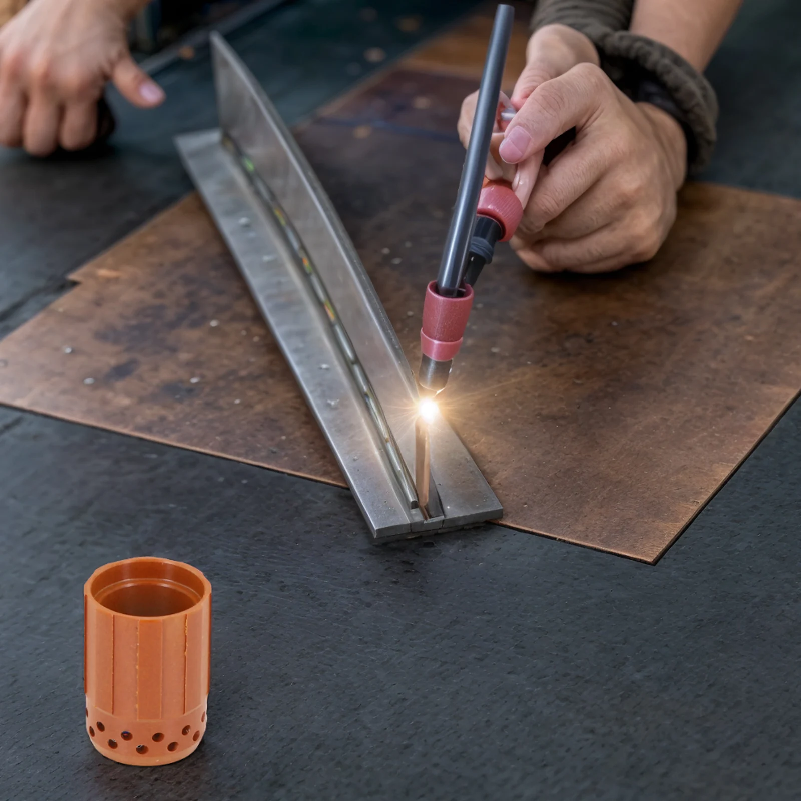 220670 Swirl Ring For Plasma Cutting High Reliability 45Amperage All Process For Cutting Torch Stable Characteristics