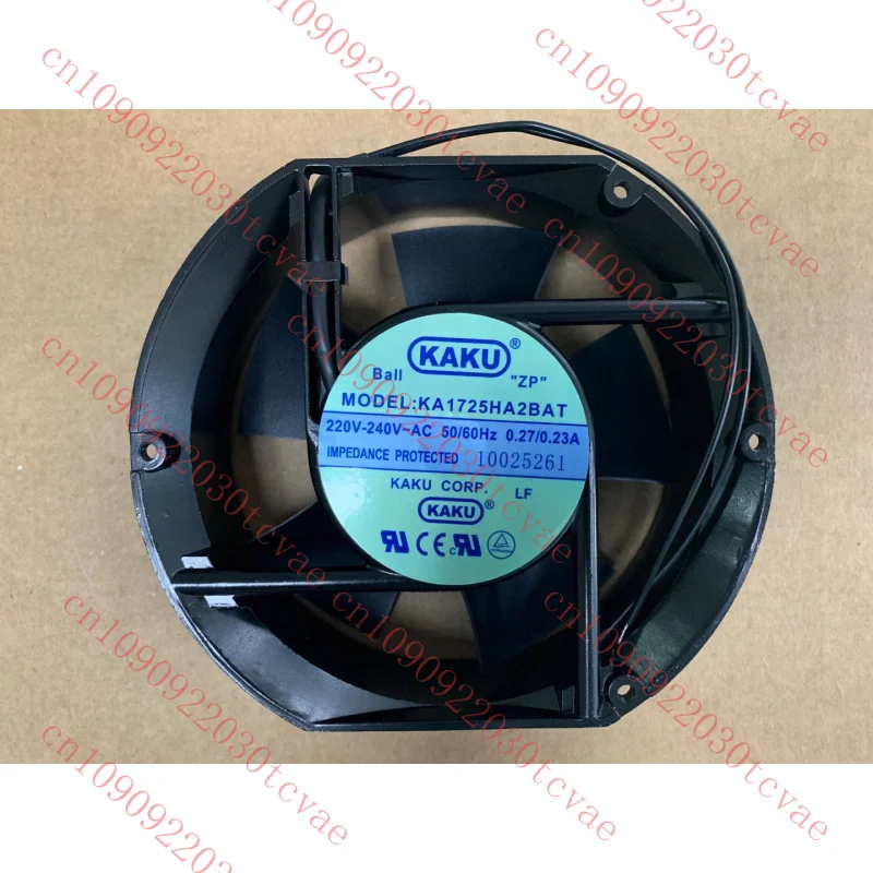 

Для KAKU KA1725HA2BAT шариковый вентилятор охлаждения 220 В масляный осевой вентилятор 2700-3100 (об/мин) 17251