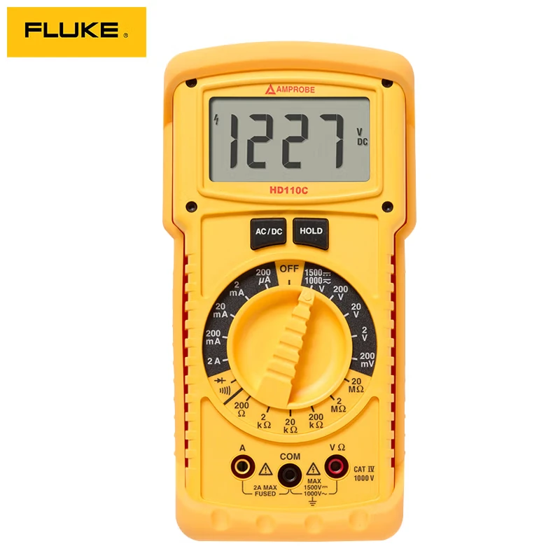 HD160C HD110C Photovoltaic DC voltage 1500V digital multimeter Industrial control test measuring accessories HD110C