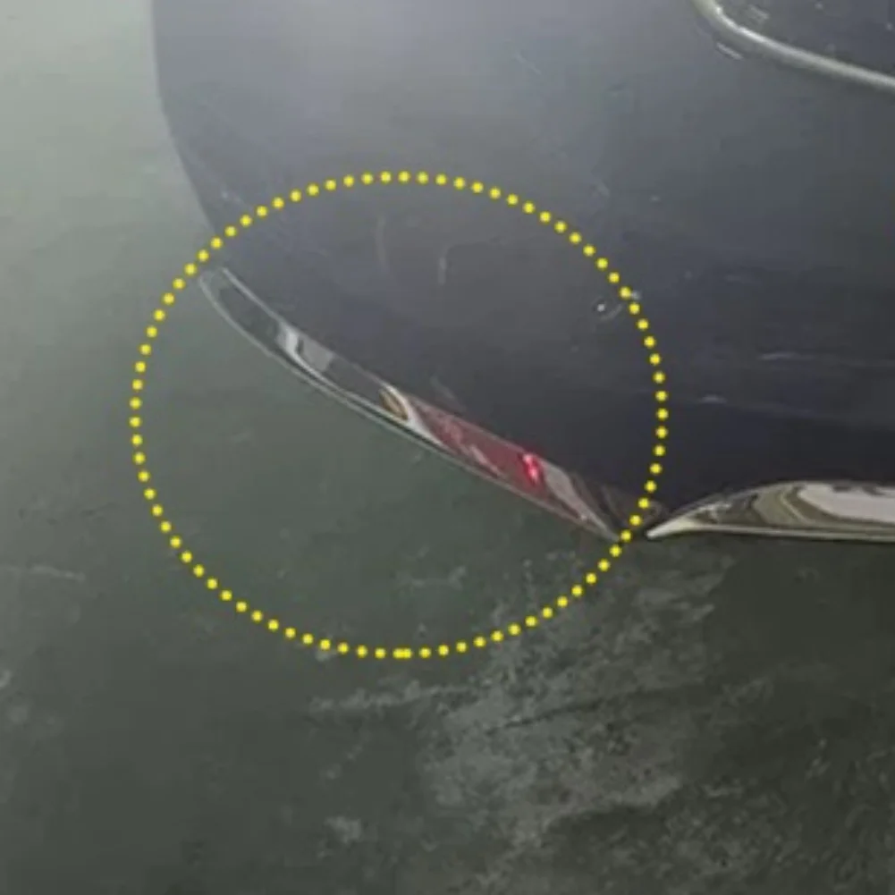 Stainless Steel Bumper Trim Sticker Kit for Volvo For S90 2016 2017 2018 2019 Offering Enhanced Stone Chip and Resistance