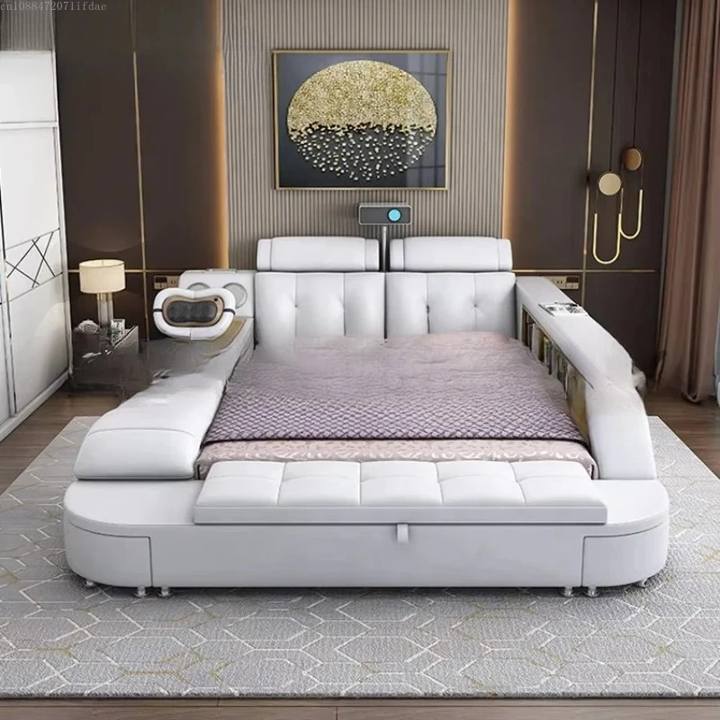 

Intelligent bed in modern high-quality beds, intelligent image multifunctional bed, intelligent projector
