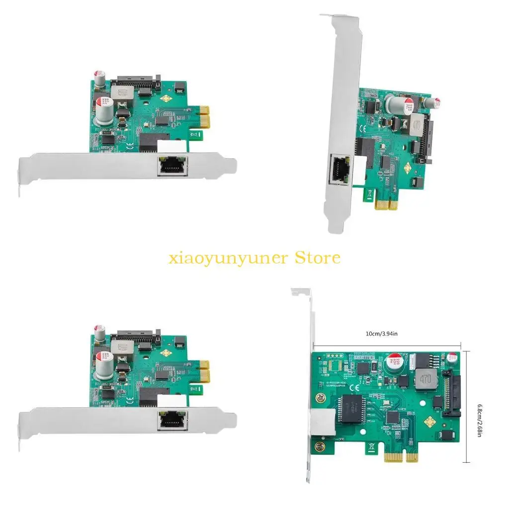

P9JB Gigabits Networking Card PCIe до 2 Single Port Card Card Visual