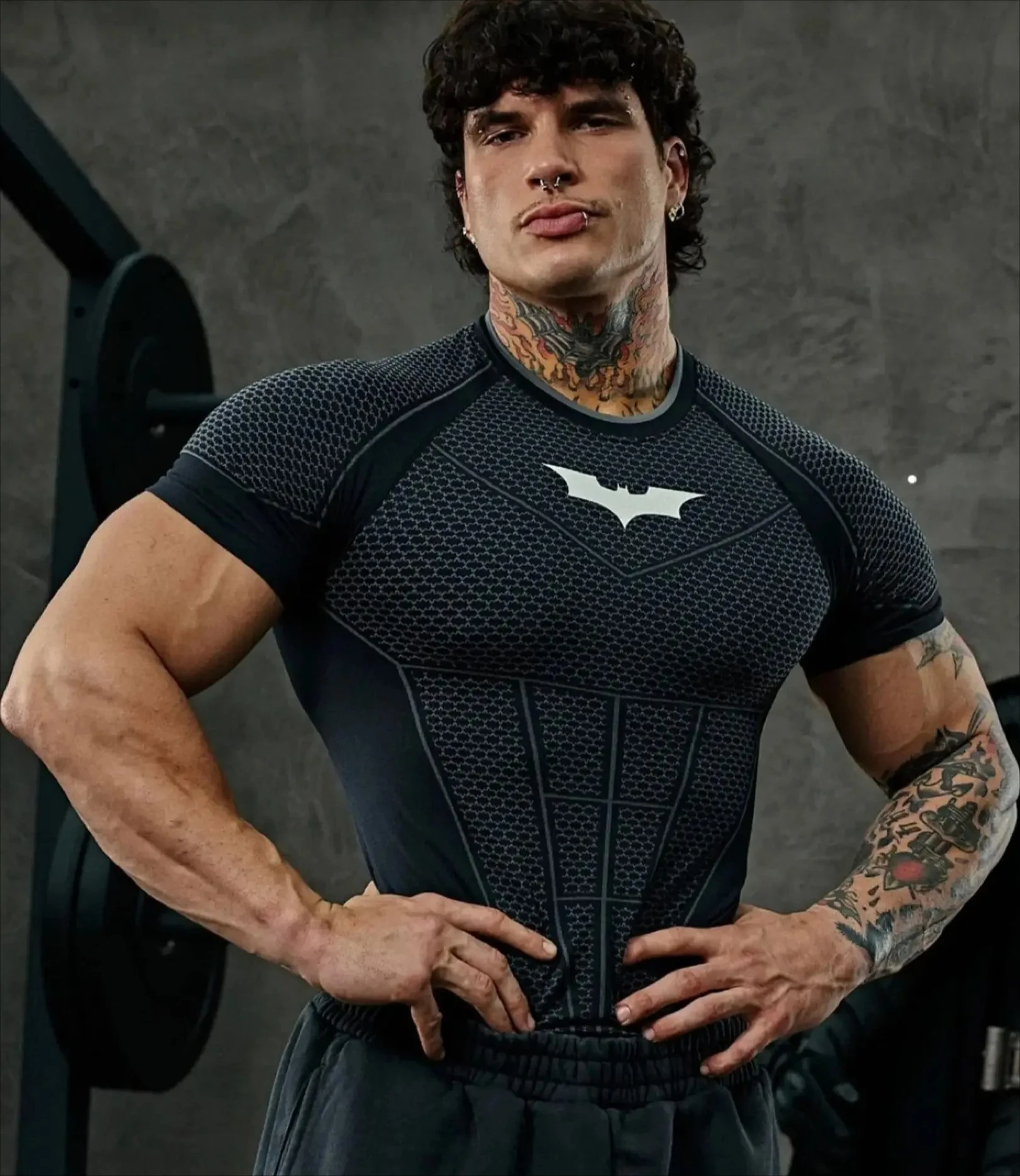 Camisetas masculinas para ginástica, corrida, treino, estilo retrô, camiseta streetwear, blusa de manga curta, roupa masculina
