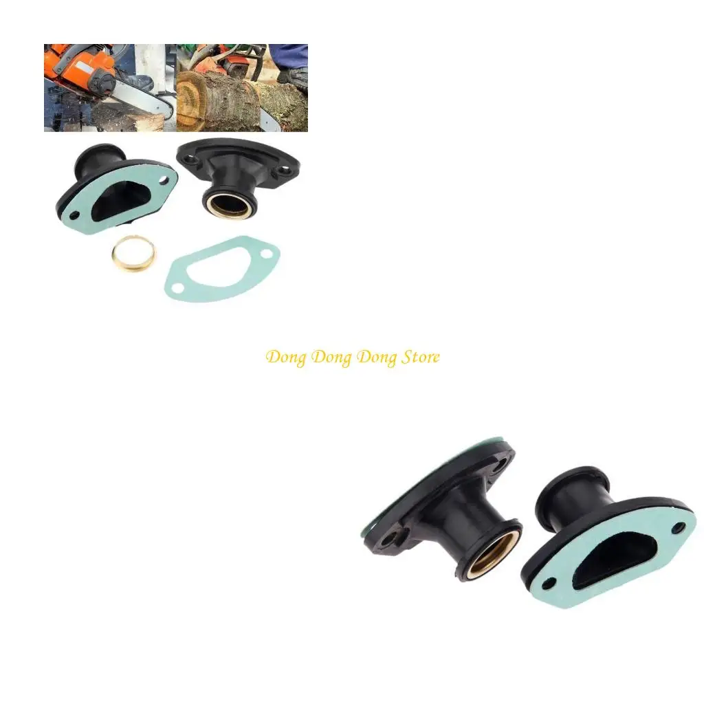

Chainsaw Air Intake Manifold Boot Pipe for Chainsaw 45CC 4500 52CC 5200 58CC 2pc