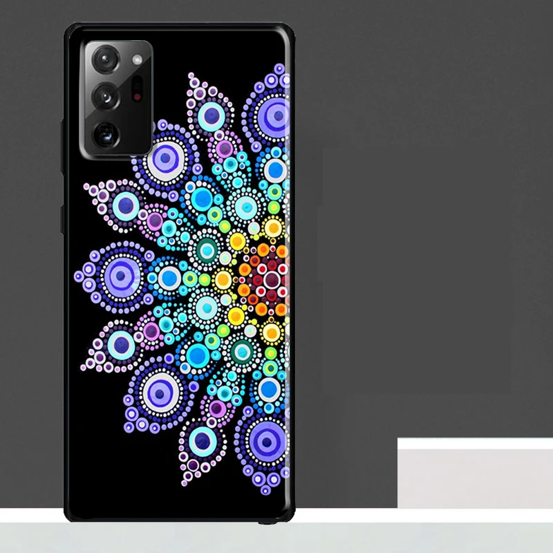 حافظة أنيقة بتصميم زهور ماندالا لهاتف سامسونج جالاكسي S25 Ultra S23 S22 S21 S24 Ultra S9 S10 S20 Plus S25 FE #6