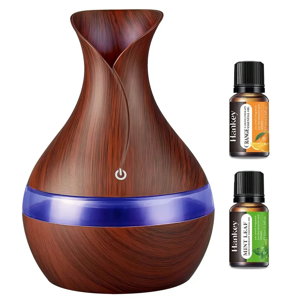 

300ml Aromatherapy Humidifier Whisper Quiet Cool Mist Diffuser for Home, Office USB Powered, Essential Oil Compatible, Stylish