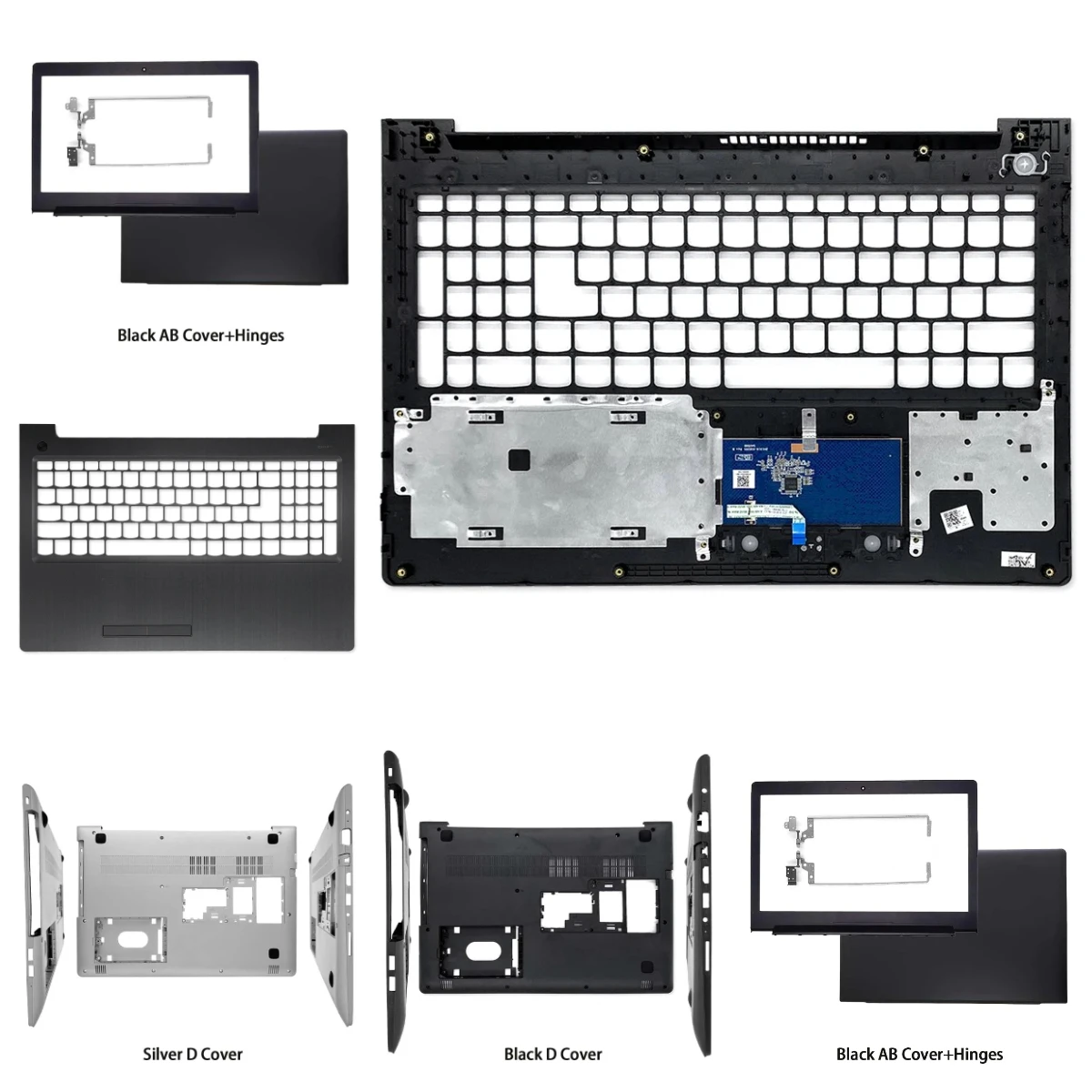 Carcasa superior, marco de pantalla, reposamanos y carcasa inferior ABCD para portátil Ideapad 310 310-15 310-15IKB 310-15ISK 310-15ABR