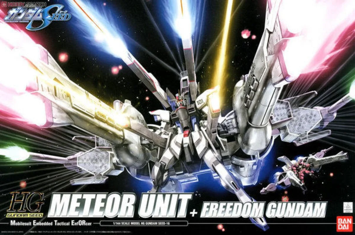 

In Stock Bandai HG 1/144 Meteor Unit + Freedom Gundam Set Gundam SEED Gunpla Model Kit
