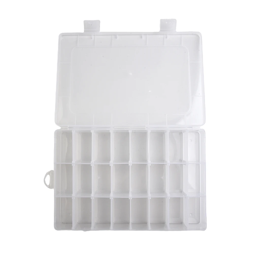 Tool Plastic Box Storage Box Clear Compact Light Practical Home Sewing Accessories Craft Parts Transparent Lid