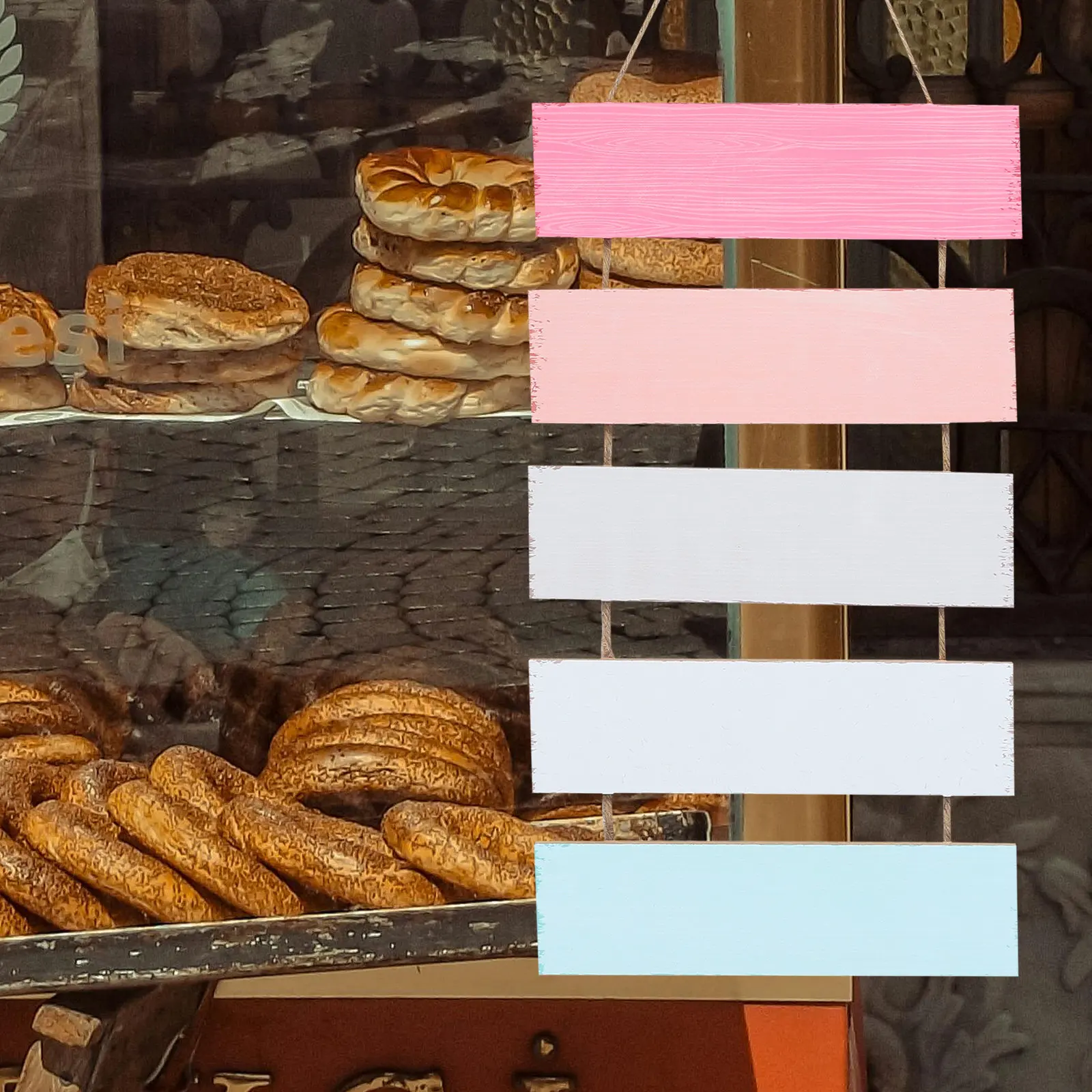 

Набор деревянных меловых досок-табличек для декора, простой и красивый дизайн, для украшения магазина, подвесные меловые доски