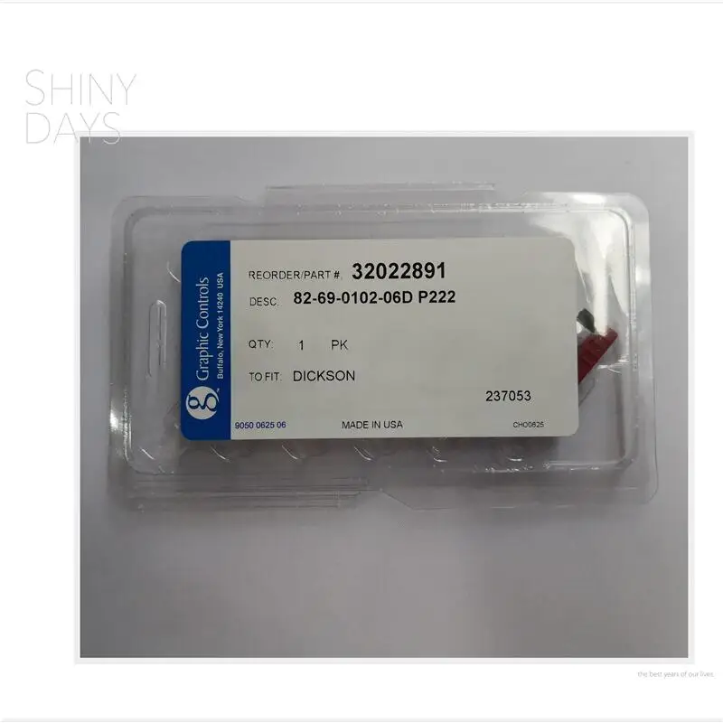 DICKSON PENTA GRUPELATORE CARTO Temperatura e Umidità P246 ROSSO+BLU