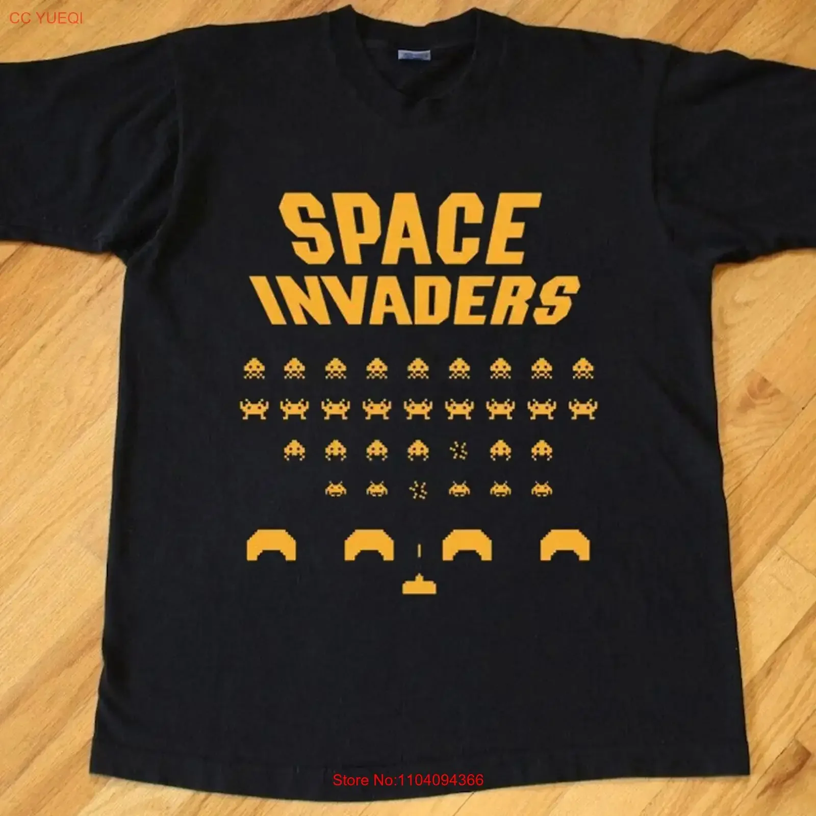 SALE Space Invaders Ready Player One T Shirt vintage Washed Stretched Unisex Casual Soft Slightly Versatile graphic homme