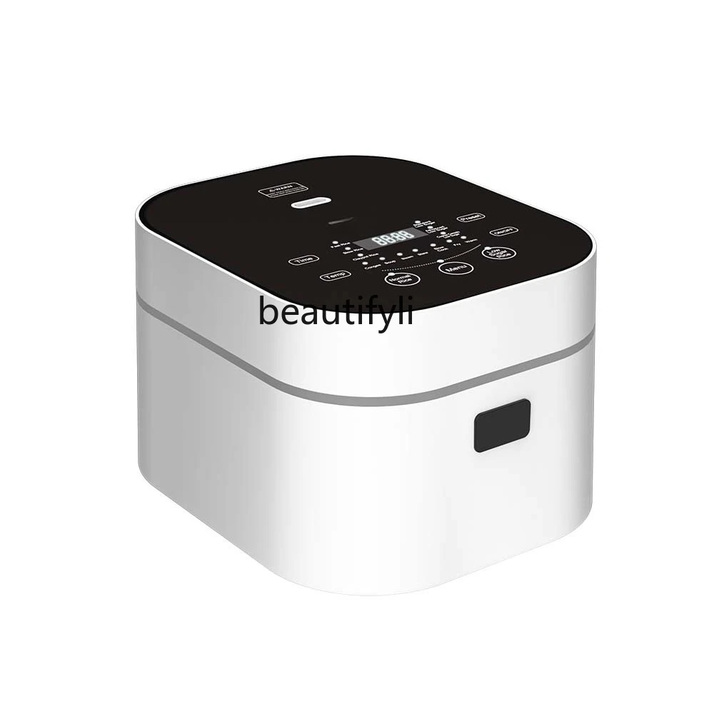 Olla arrocera multifunción con pantalla táctil, 3L, antiseco, doble control de temperatura, para cocinar arroz, estofado, carne, sopa