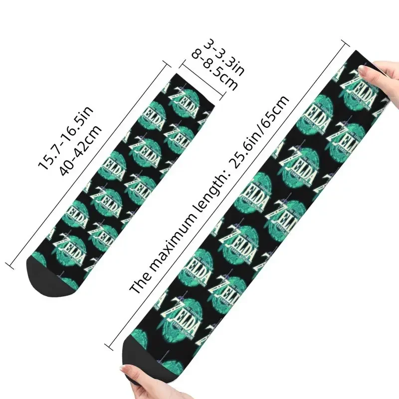 Harajuku Legend Of Zeldas Socks Women Men Warm 3D Printing Basketball Sports Socks