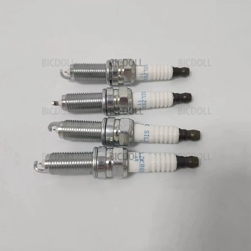 

4/6PCS 6215 SILZKR6B11 Laser Iridium Spark Plug for Hyundai Elantra Genesis Kia Borrego 1.8L 3.8L 2009-2011 Car Candles