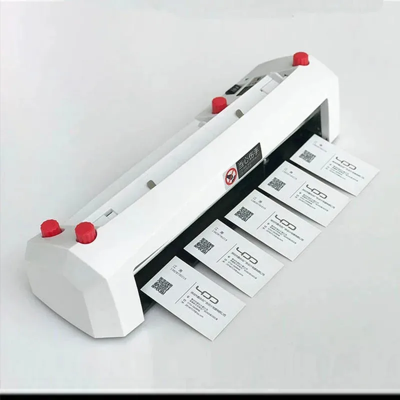 A4 Size Electric Card Cutter 90*54mm Card Size SK316 Heavy-duty Fine-tuning Electric Business Card Cutting Machine
