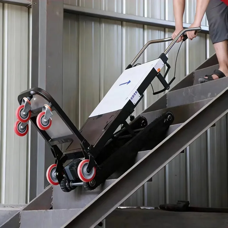 Customized Household Crawler-type Electric Stair Climber Flatbed Conveyor Is Convenient And Labor-saving