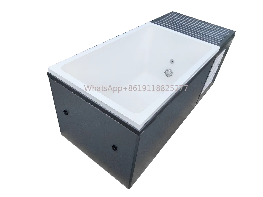 

Function Cold Plunge Water Tub Modern Design Free Standing Outdoor Spa Whirlpool