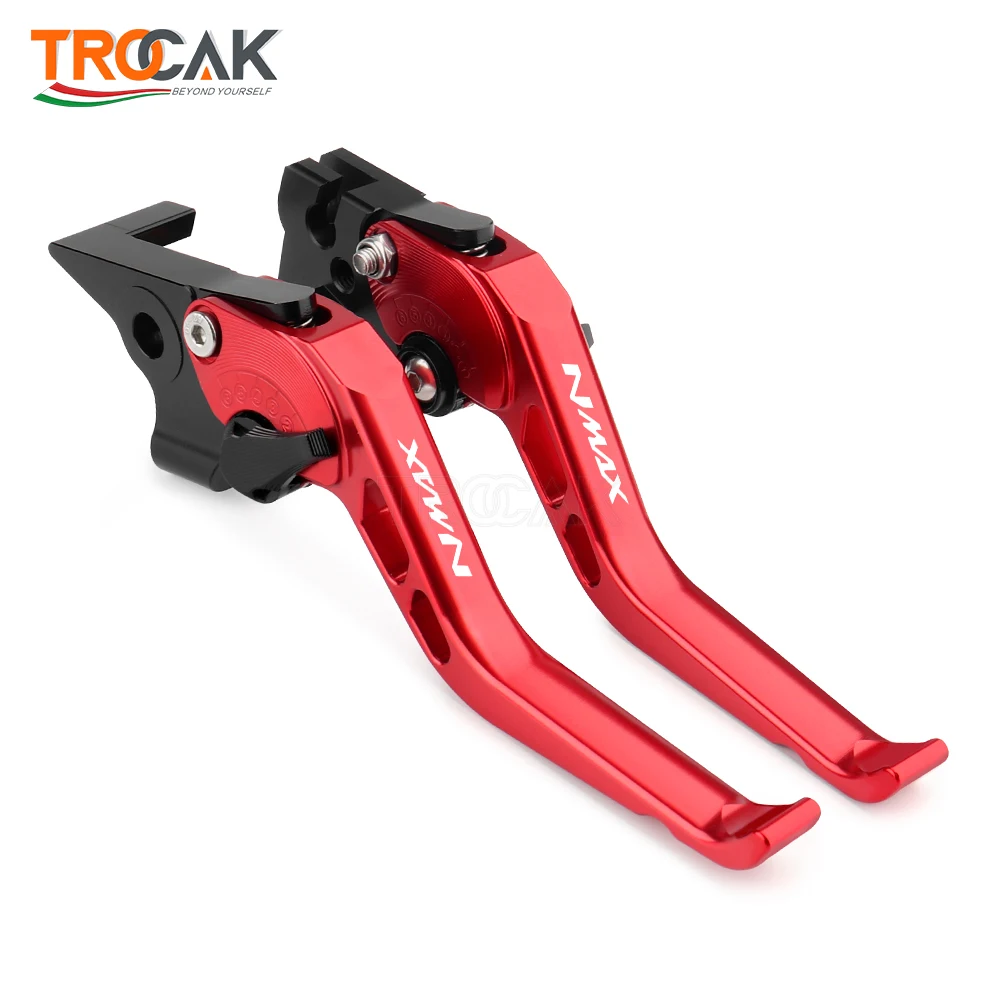 Scooter Accessories Adjustable Brake Clutch Levers For YAMAHA NMAX 155 NMAX155 NMAX 125 NMAX 150 N-MAX 125 155 2015-2023