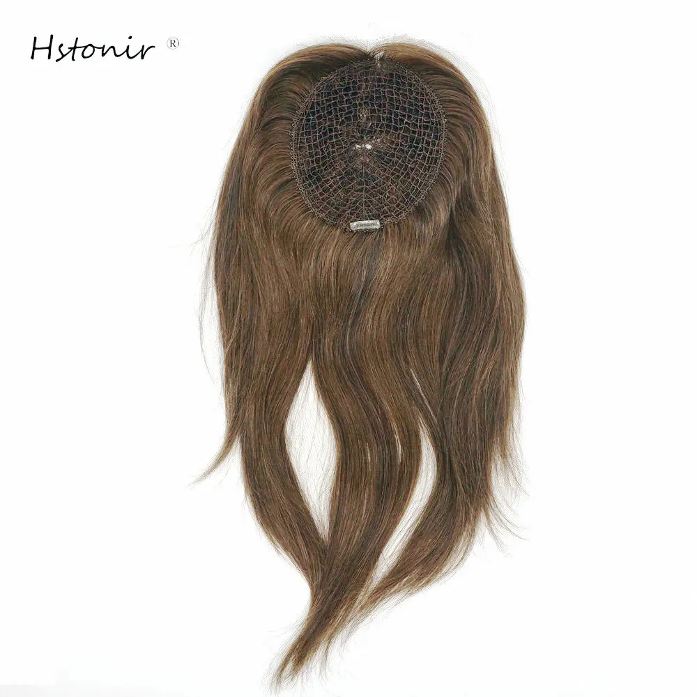 Hstonir European Remy Hair Women Fishnet Accessories 100 Human Real Hair Closure Hair Decoration Network Integration Net TP28