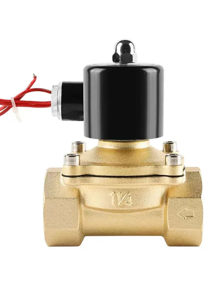 Solenoid control valve 220V24V waterproof electric valve 4 points 6 points pipeline electronic automatic on/off valve