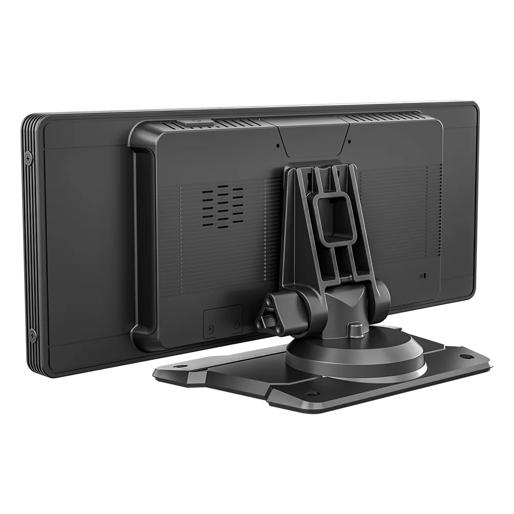 Portable Car Stereo Carplay 10.26 Wireless Carplay GPS Navigation Display with Dash Cam Car DVR Drive Recorder