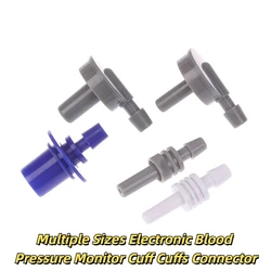 Multiple Sizes 4mm 4.6mm 5mm 6mm 7mm 11mm Upper Arm Electronic Blood Pressure Monitor Cuff Adapter Cuffs Connector
