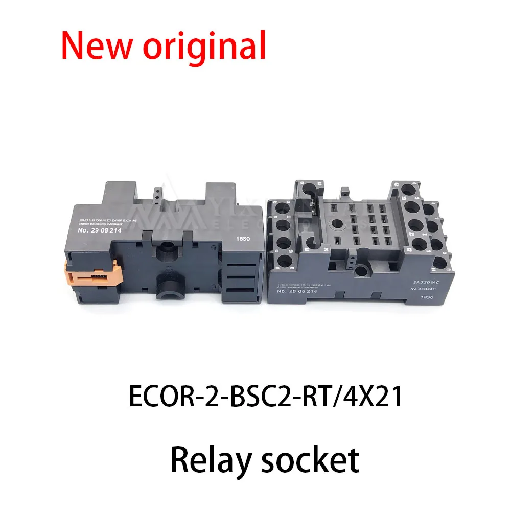 5pcs~10Pcs New ECOR-2-BSC2-RT/4X21 Relay socket