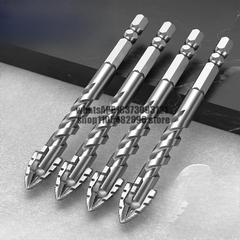 New serrated drills, dry hitting tiles, concrete, tungsten steel alloy connection, wet and dry use