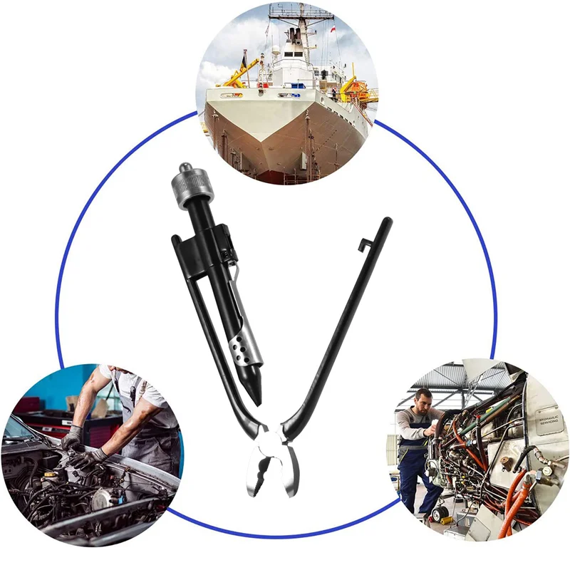 

BHBD-6Inch Aircraft Safety Wire Twisting Pliers Set Lock Twist Twister Tool / 15M Roll 0.7Mm Stainless Steel Safety Lock Wire