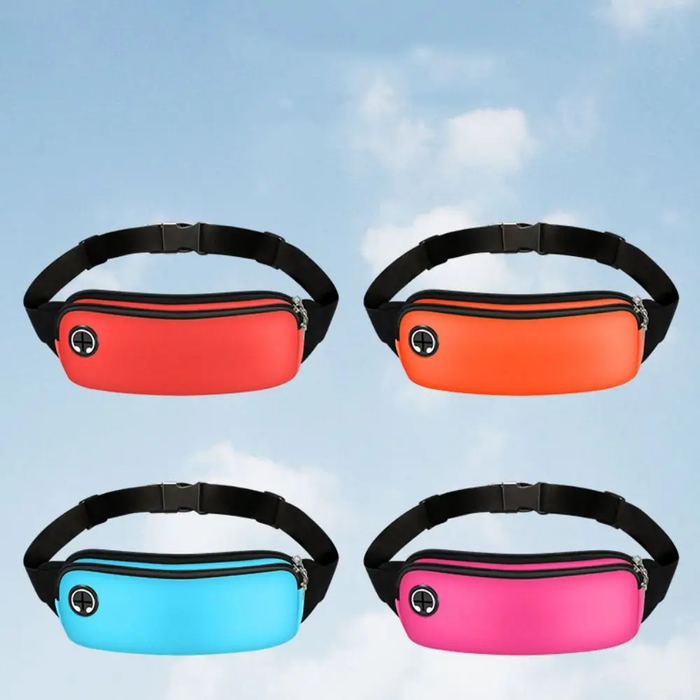 Sac banane étanche et réglable, léger, bande de coulée, invisible, sport, marathon, jogging, fitness, course à pied, sac banane