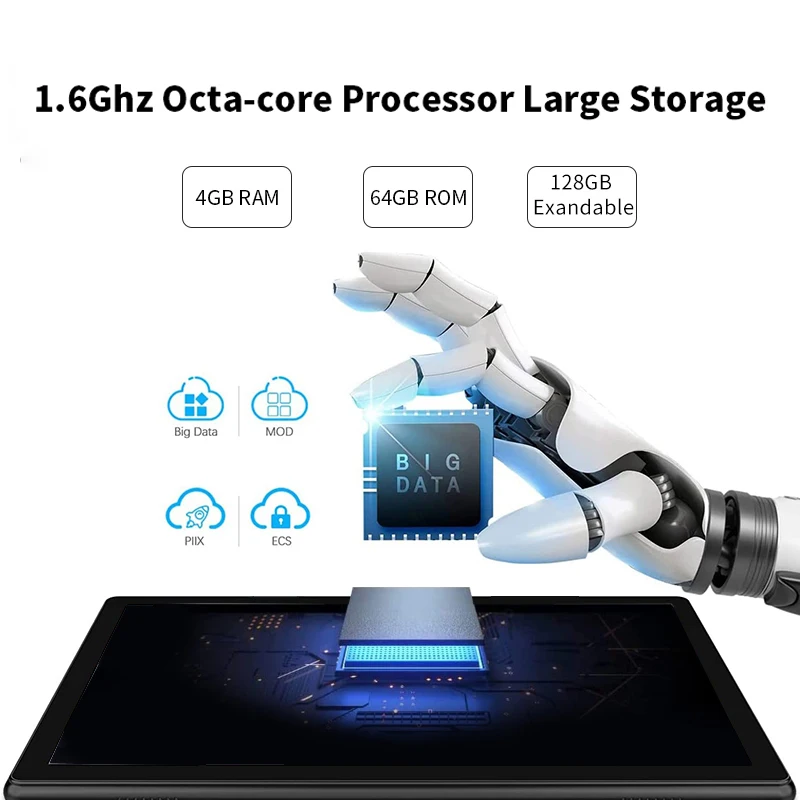 Office Mini Laptop Tablette PC Enfant Game Eye Care Education Learning Painting Mini Laptop Android Tablet Tablets