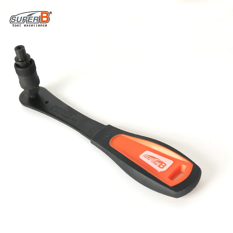 Super B 2 In 1 Cotterless Crank Tool Bicycle Repair Tool for Both Standard Square Type and Shimano® Octalink, ISIS Drive® System