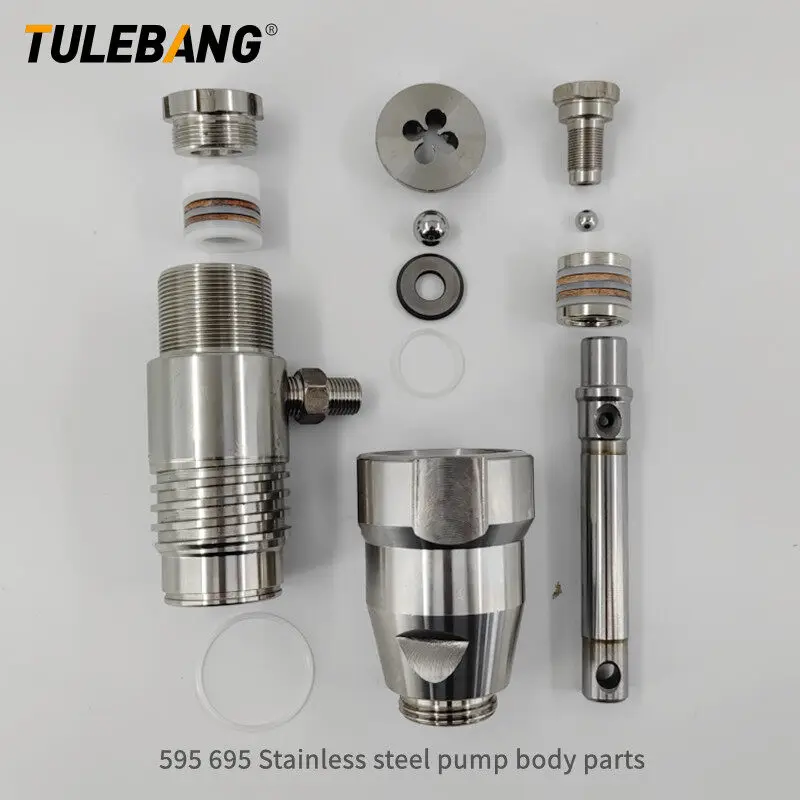 High pressure airless sprayer parts 595 695 pump body assembly universal style Painting tools and accessories