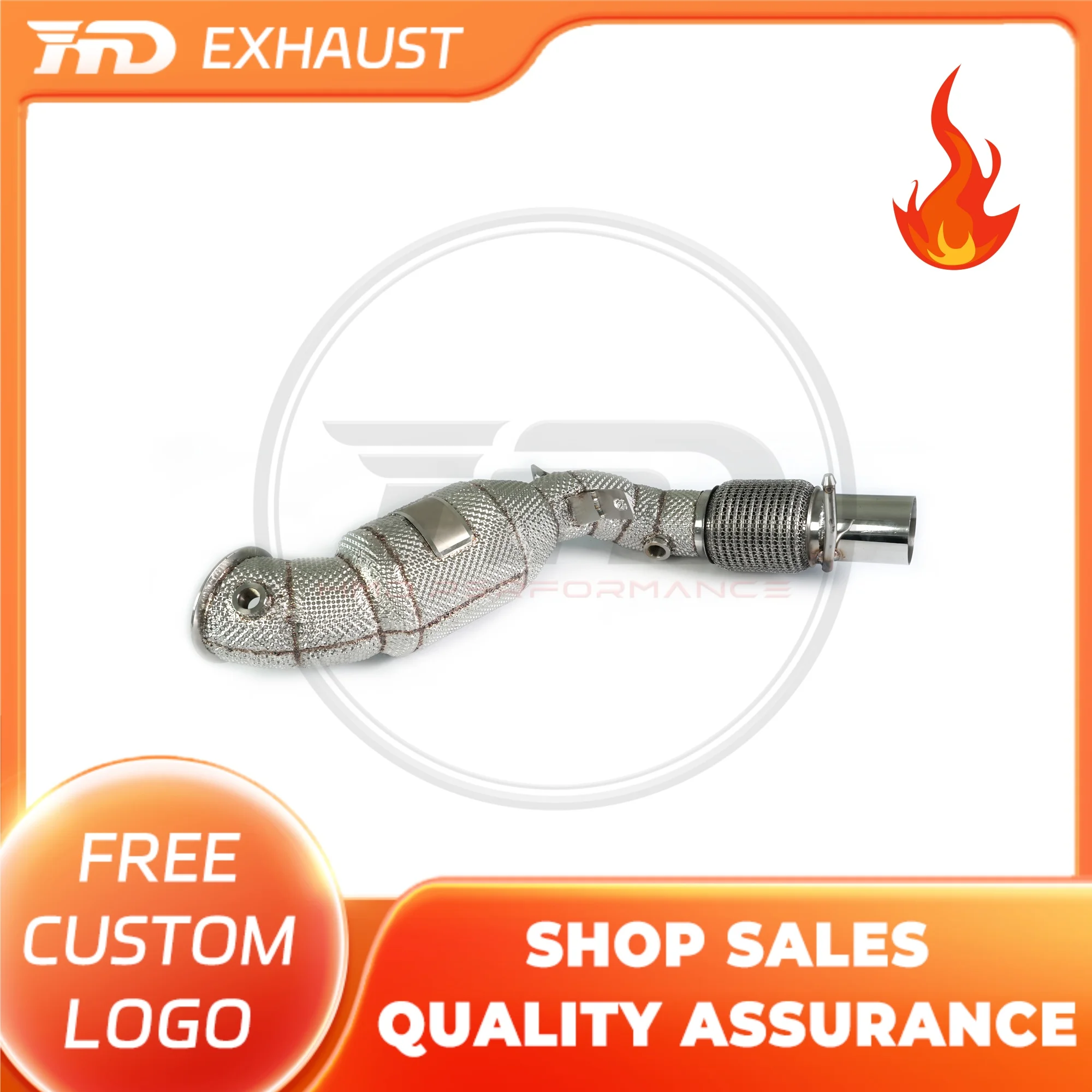 

HMD Hot sale High Performance Exhaust with Catless Downpipe for BMW 316i F30 N13 2012 - 2014 Race Ready Upgrade