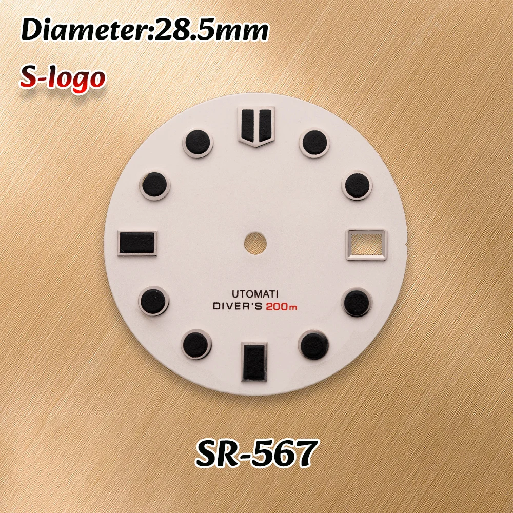 S Logo 28.5mm Dial Fit NH35/NH36/4R/7S Movement High Quality Watches for men Watch Modification Accessories repair tools