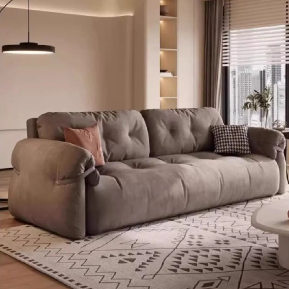 

Designer Minimalist Sofas Luxury Double Bedroom Floor Sofas Comfortable Lazy Sectional Beauty Nordic Divano Salon Furniturea