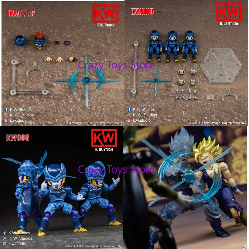 متوفر في المخزون KW Studio KW005 KW005P SHF Little Monster Accessory Pack أنيمي عمل نموذج لجسم لعبة هدية