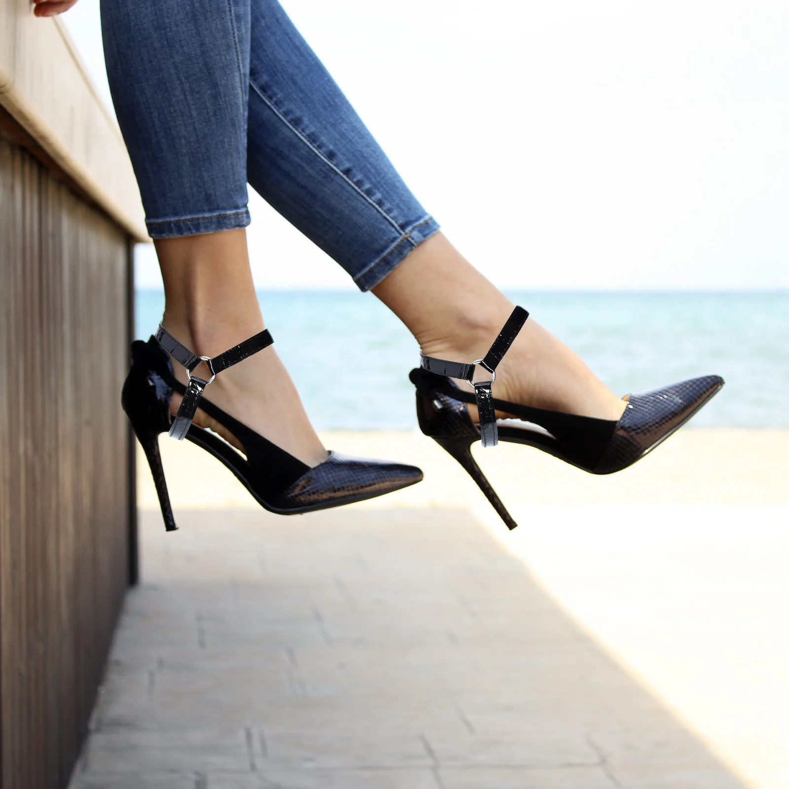 

1 Pair Shoe Heel Straps Anti-Loose Slip-Resistant Fixing For High Heels Women Stretchy Pu Shoe Laces Replacement