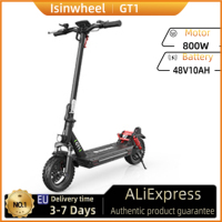 isinwheel GT1 Electric Scooter 800W Motor 48V10Ah Battery 10 Off-Road Pneumatic Tire Foldable City Commuter Electric Scooter