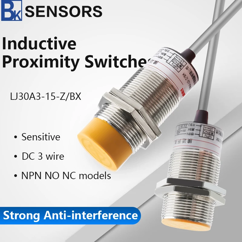 M30 مفتاح القرب الاستقرائي LJ30A3-8-Z-BX/AX/BY/AY/EX/DX/EZ/DZ NO NC NPN رخيص