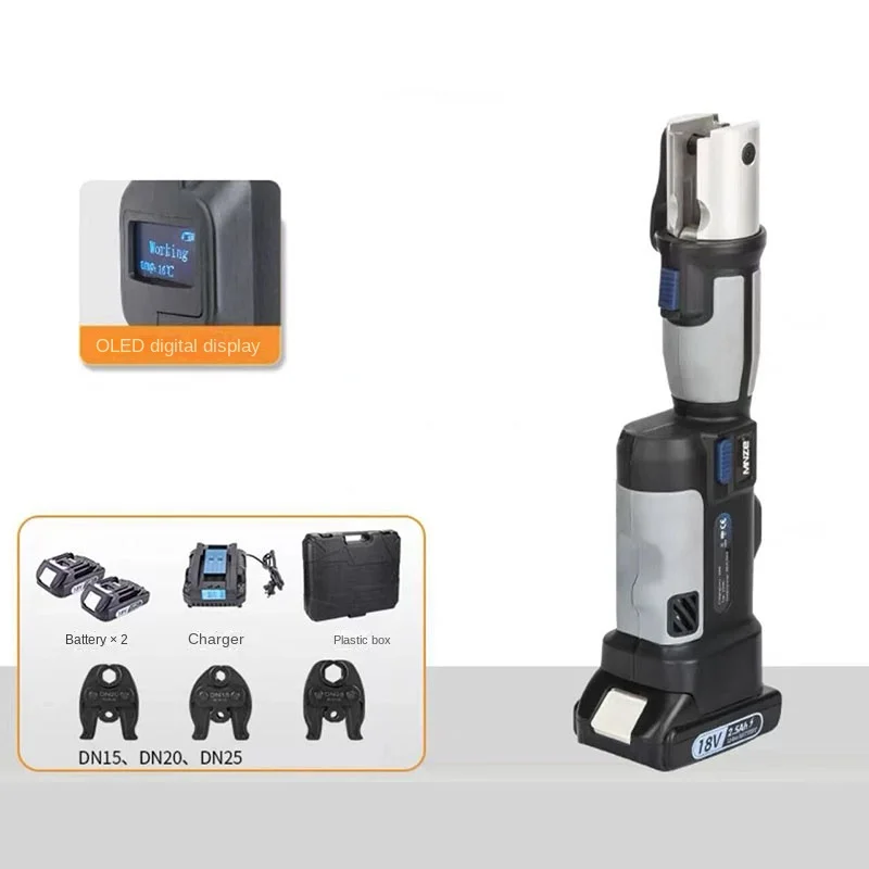 CheapLs-1525 Mini Battery Pipe Crimp Tool for Piping System for Copper Fittings and Multilayer Pex Pipe Electric Crimpi