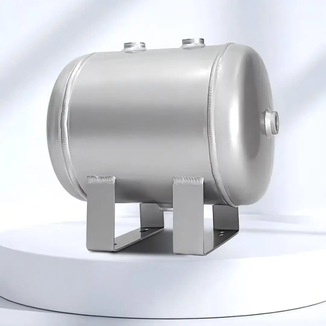 5L miniature horizontal aluminum air storage tank aluminum alloy buffer air tank pressure vessel