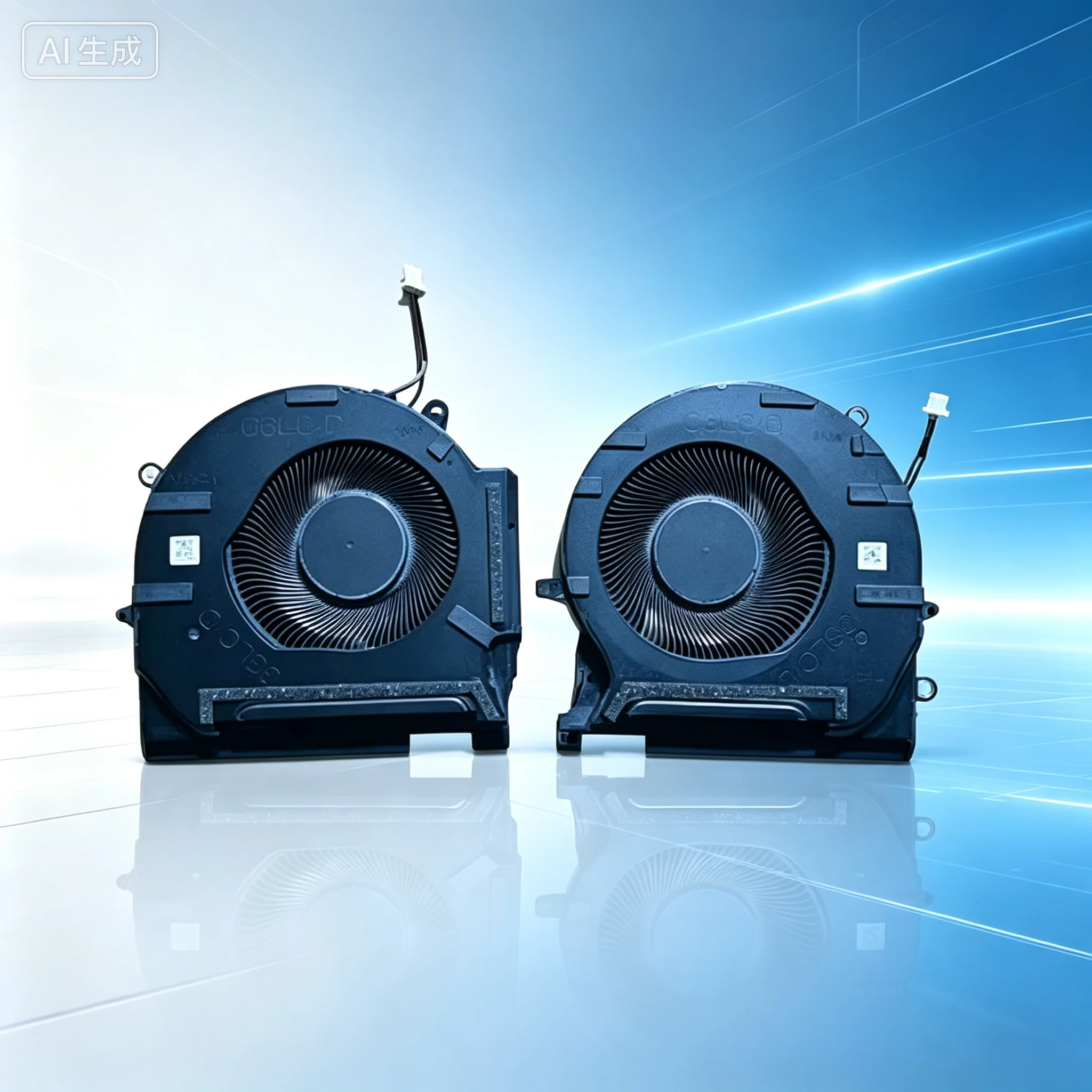 DC12V 12W CPU GPU Cooling Fan for OMEN Gaming 17-ck RTX4080 4090 Laptop