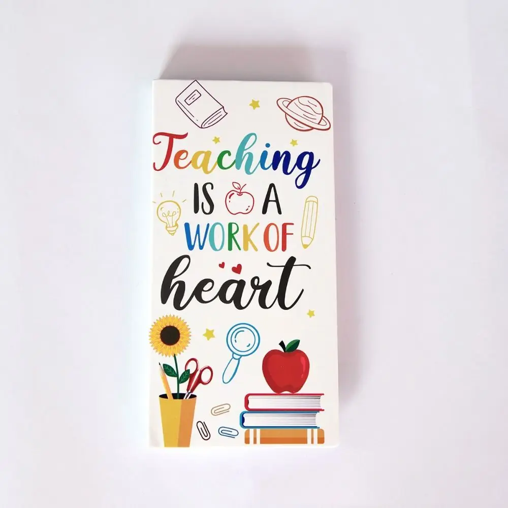 Teachers' Day Theme Teacher Sticky Notes To Do List Self-Stick Sticky Note Pads Multi-piece Set Combination Writing Memo Pads