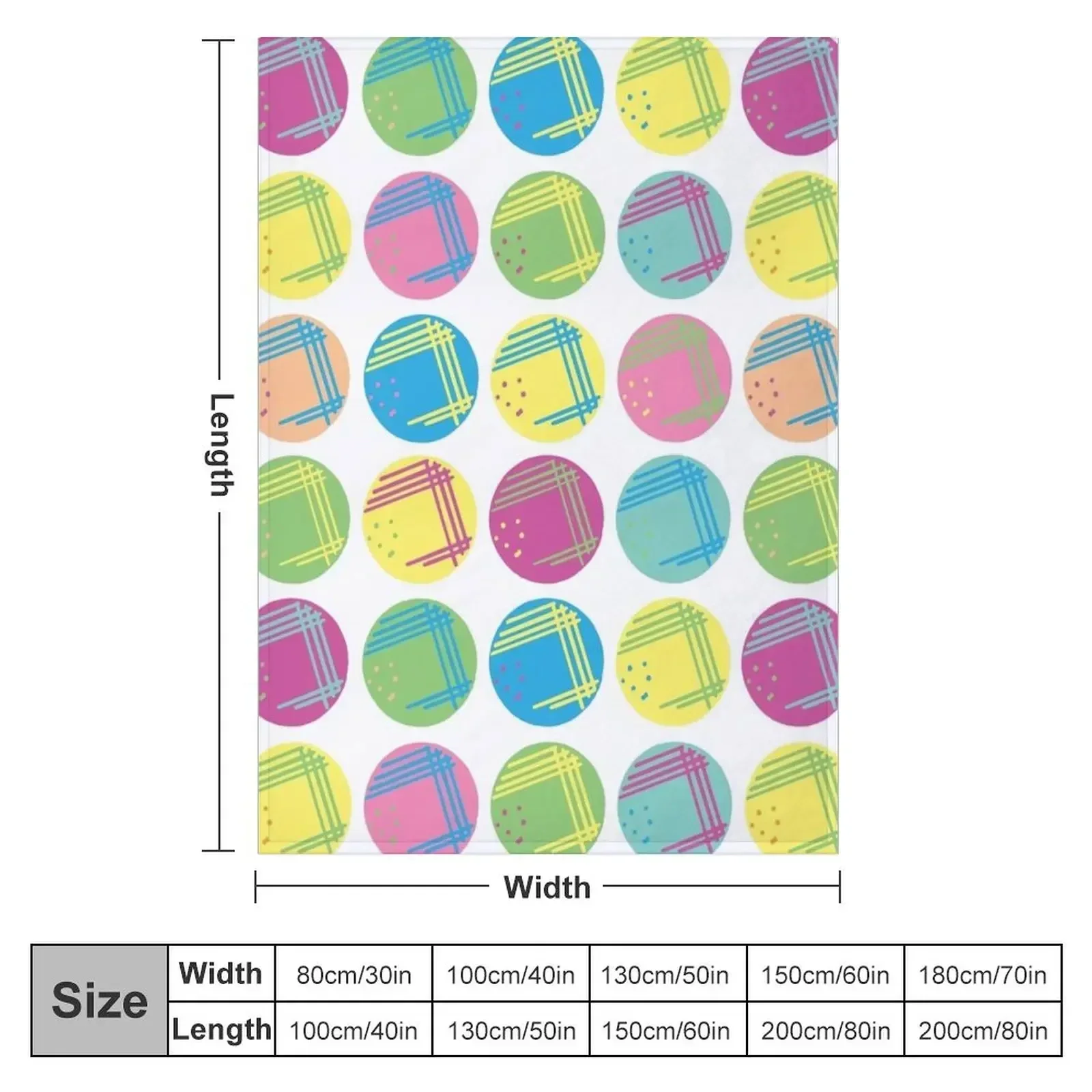 Microbiology Streak Plate Pattern Throw Blanket Summer Custom Plaid Flannel Fabric Blankets