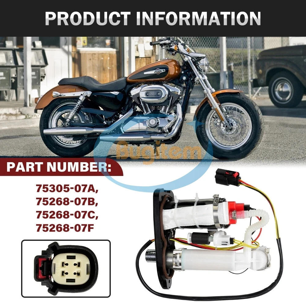 New 75305-07A 75268-07 75268-07A 75268-07F Fuel Pump Module Assembly For Harley Davidson Sportster 2007-2019