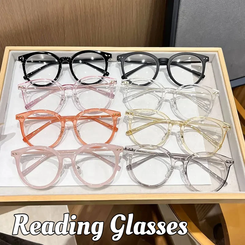 

Men's and Women's New Fashion Retro Anti-blue Light Presbyopia Glasses High-definition Luxury Fashion Reading Presbyopia Glasses