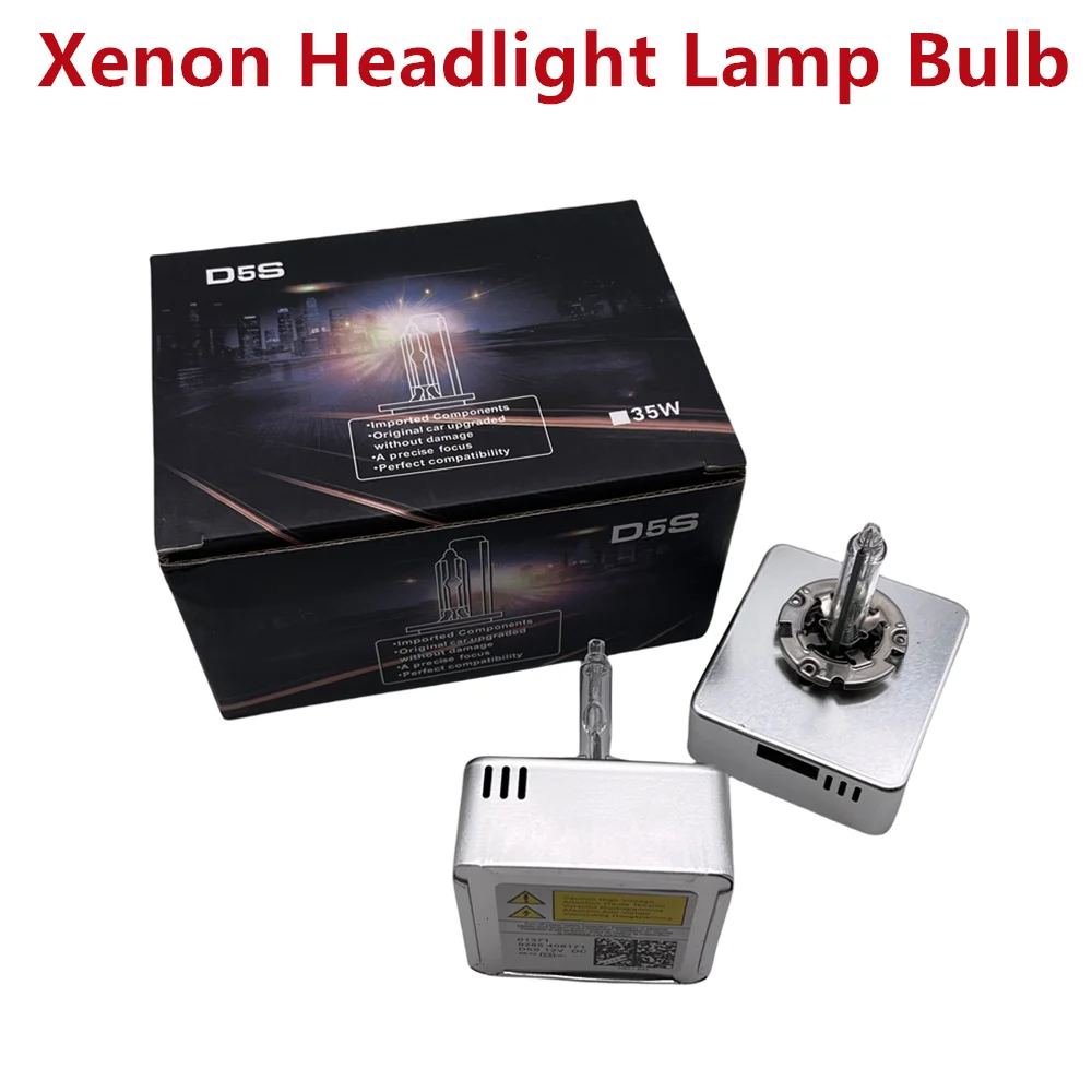 New Xenon HID Bulb D5S 1/2PCS High Quality Headlight High bright Super Bright bulb D5S 6000K 25W 12V Car Accessry Bulb