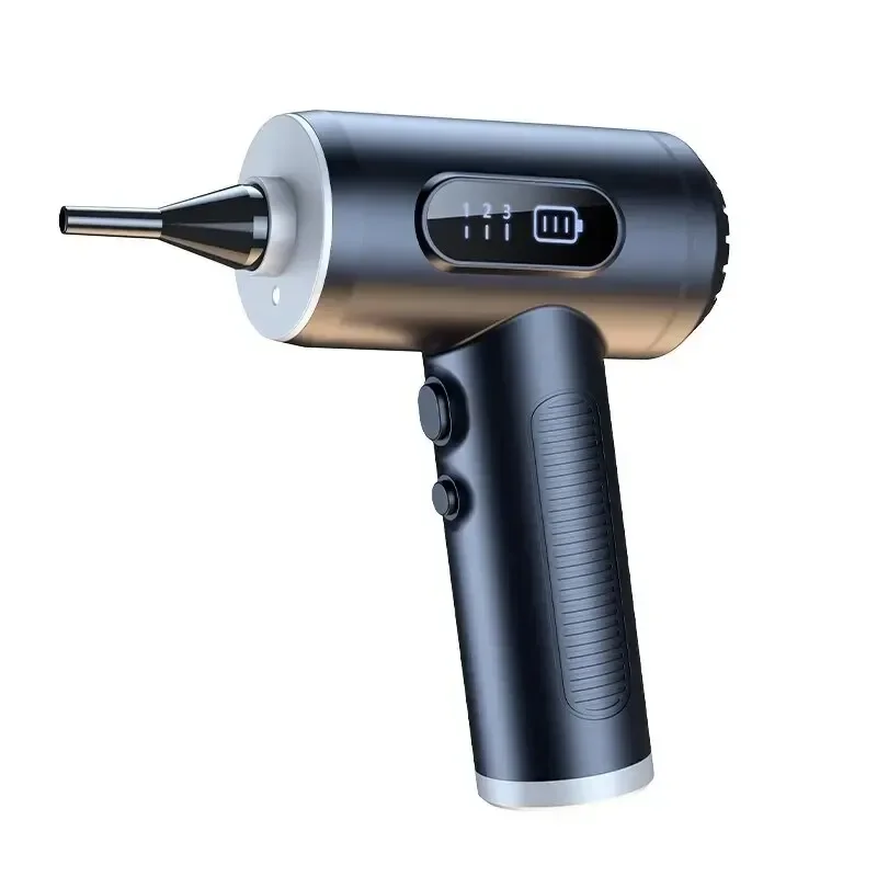 Dual Purpose Air Dust Collector50000 Rpm 3Speed Powerful Suction Wireless Handheld Cordless Car And  Computer Vacuum Cleaner